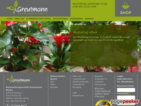 Greutmann Blumen und Garten - Shop