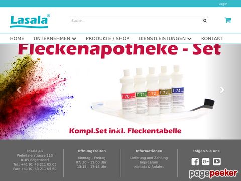 lasala.ch - Ihr zuverlässiger Partner für Reinigungs- und Hygieneartikel