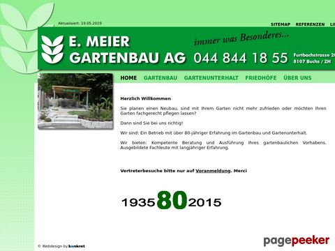 E. Meier Gartenbau AG, 8108 Dällikon