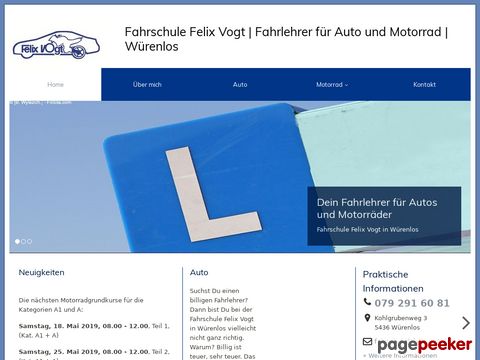 Fahrschule Felix Vogt - Fahrlehrer für Auto und Motorrad (Würenlos)