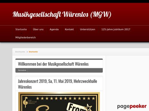 Musikgesellschaft Würenlos (MGW)
