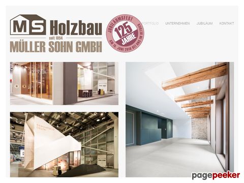 Müller Sohn GmbH - Holzbau Betrieb seit 1894 aus Zürich