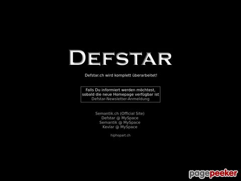 Defstar: Hip Hop - Crew vom Furttal/ZH (Fuko-Style)