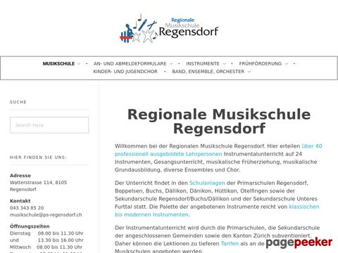 Regionale Musikschule Regensdorf