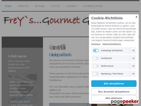 Gourmet-Stübli - FreYs Gourmet Gaudi
